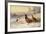 Cock and Hen Pheasant in the Snow-Archibald Thorburn-Framed Premium Giclee Print