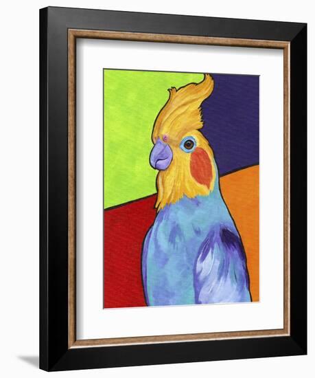 Cockatiel-Corina St. Martin-Framed Giclee Print