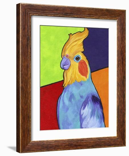 Cockatiel-Corina St. Martin-Framed Giclee Print