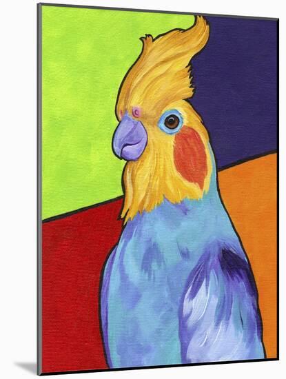 Cockatiel-Corina St. Martin-Mounted Giclee Print