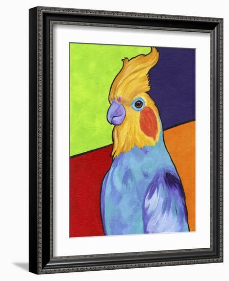 Cockatiel-Corina St. Martin-Framed Giclee Print