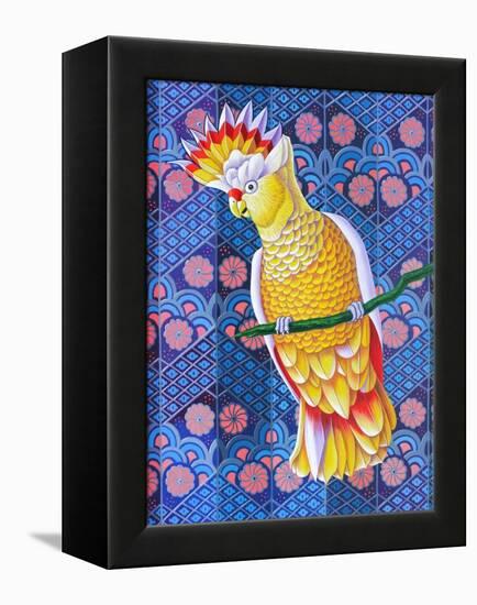 Cockatoo, 2016-Jane Tattersfield-Framed Premier Image Canvas