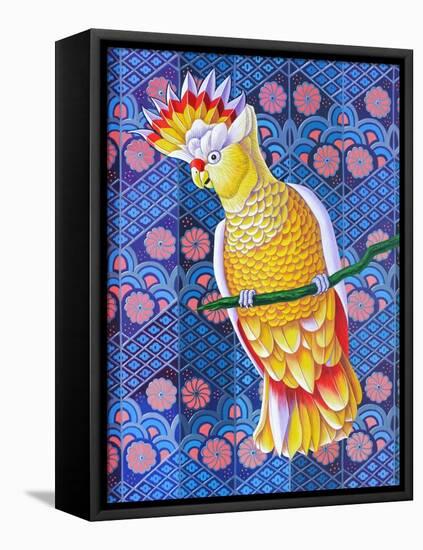 Cockatoo, 2016-Jane Tattersfield-Framed Premier Image Canvas