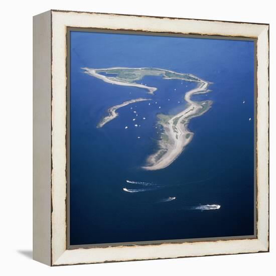 Cockenoe Island in Long Island Sound, Now a Park Off Westport, Connecticut. 1970-null-Framed Premier Image Canvas