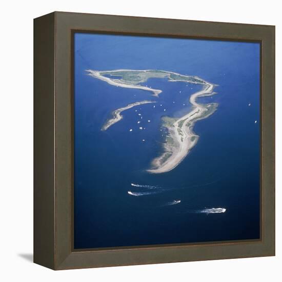 Cockenoe Island in Long Island Sound, Now a Park Off Westport, Connecticut. 1970-null-Framed Premier Image Canvas