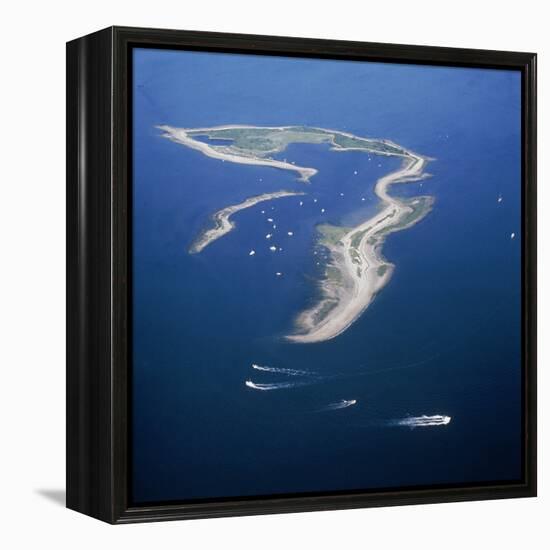 Cockenoe Island in Long Island Sound, Now a Park Off Westport, Connecticut. 1970-null-Framed Premier Image Canvas