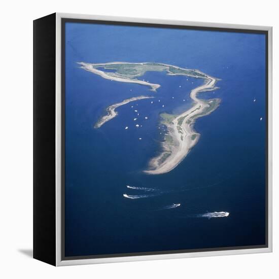 Cockenoe Island in Long Island Sound, Now a Park Off Westport, Connecticut. 1970-null-Framed Premier Image Canvas