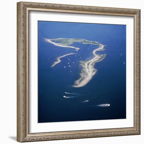 Cockenoe Island in Long Island Sound, Now a Park Off Westport, Connecticut. 1970-null-Framed Photographic Print