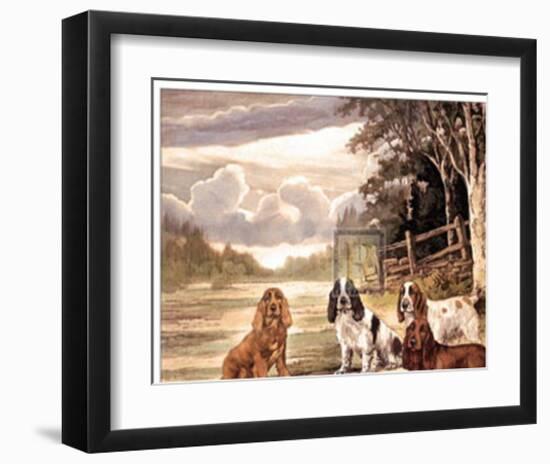 Cocker Society-Reuben Ward Binks-Framed Art Print