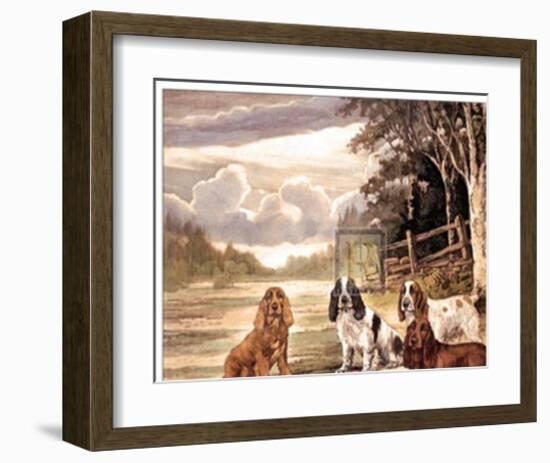 Cocker Society-Reuben Ward Binks-Framed Art Print