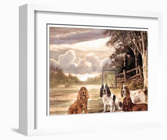 Cocker Society-Reuben Ward Binks-Framed Art Print