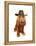 Cocker Spaniel Cowboy-Fab Funky-Framed Stretched Canvas