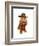 Cocker Spaniel Cowboy-Fab Funky-Framed Art Print