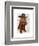 Cocker Spaniel Cowboy-Fab Funky-Framed Art Print