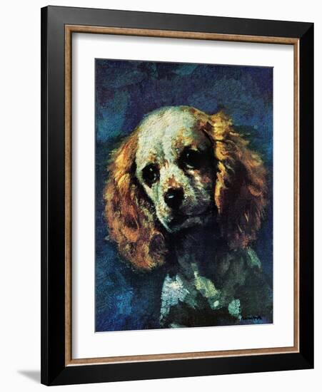 "Cocker Spaniel," March 1, 1975-L. Mayer-Framed Giclee Print