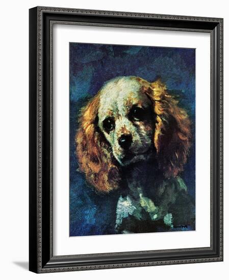 "Cocker Spaniel," March 1, 1975-L. Mayer-Framed Giclee Print