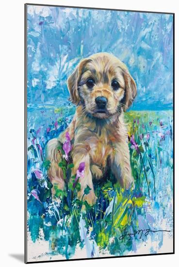 Cocker Spaniel Puppy Love-Lucy P. McTier-Mounted Giclee Print