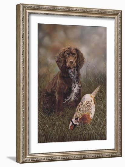 Cocker Spaniel Tia-Karie-Ann Cooper-Framed Giclee Print