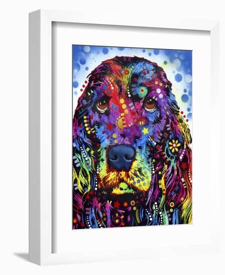 Cocker Spaniel-Dean Russo-Framed Giclee Print