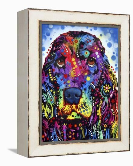 Cocker Spaniel-Dean Russo-Framed Premier Image Canvas