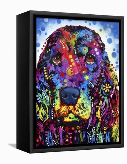 Cocker Spaniel-Dean Russo-Framed Premier Image Canvas