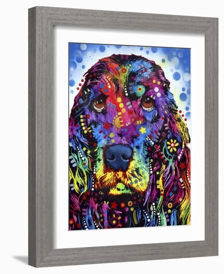 Cocker Spaniel-Dean Russo-Framed Giclee Print