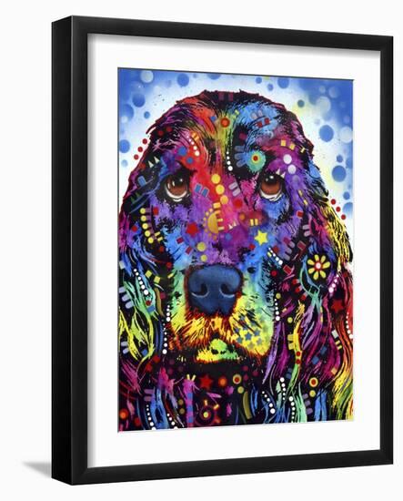 Cocker Spaniel-Dean Russo-Framed Giclee Print