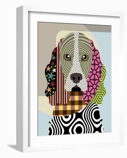 Cocker Spaniel-Adefioye Lanre-Framed Giclee Print