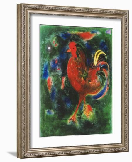 Cockerel, 2005-Jane Deakin-Framed Giclee Print