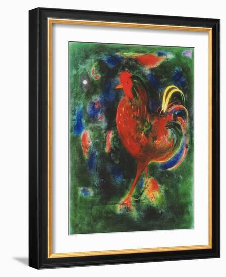 Cockerel, 2005-Jane Deakin-Framed Giclee Print