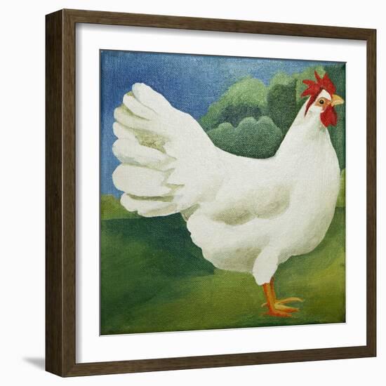 Cockerel, 2013-Jennifer Abbott-Framed Giclee Print