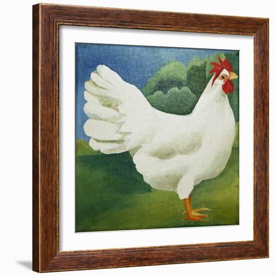 Cockerel, 2013-Jennifer Abbott-Framed Giclee Print