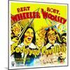 Cockeyed Cavaliers, Bert Wheeler, Thelma Todd, Robert Woolsey, 1934-null-Mounted Art Print