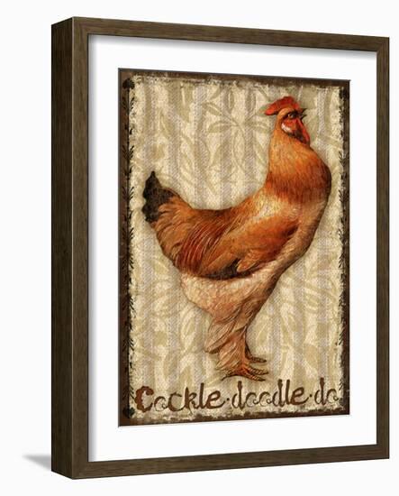 Cockle-DoodleDo-Kate Ward Thacker-Framed Giclee Print