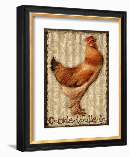 Cockle-DoodleDo-Kate Ward Thacker-Framed Giclee Print