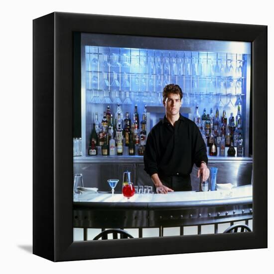 COCKTAIL, 1987 directed by ROGER DONALSON Tom Cruise (photo)-null-Framed Stretched Canvas