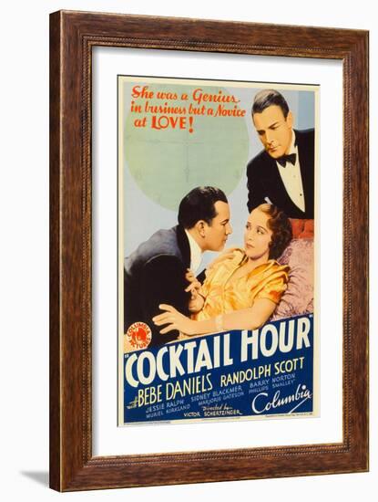 Cocktail Hour, 1933-null-Framed Art Print