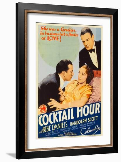 Cocktail Hour, 1933-null-Framed Art Print