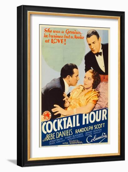 Cocktail Hour, 1933-null-Framed Art Print