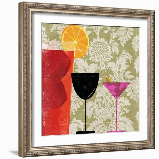 Cocktail II-Andrew Michaels-Framed Art Print