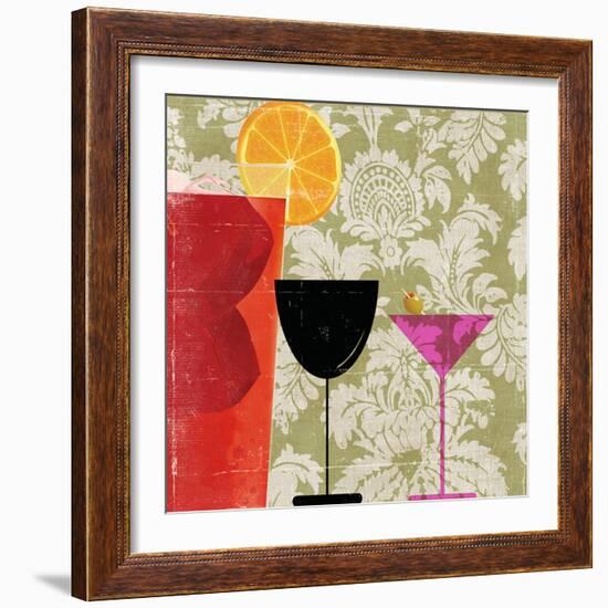 Cocktail II-Andrew Michaels-Framed Art Print