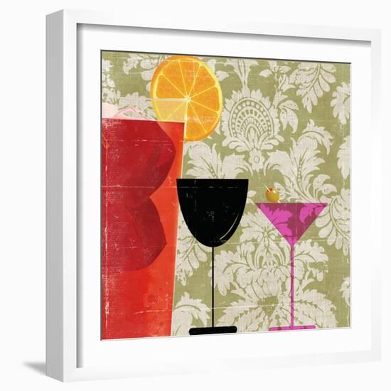 Cocktail II-Andrew Michaels-Framed Art Print