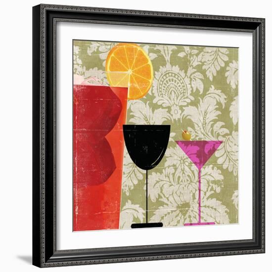 Cocktail II-Andrew Michaels-Framed Art Print