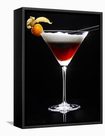 Cocktail Made with Coffee Liqueur-Walter Pfisterer-Framed Premier Image Canvas