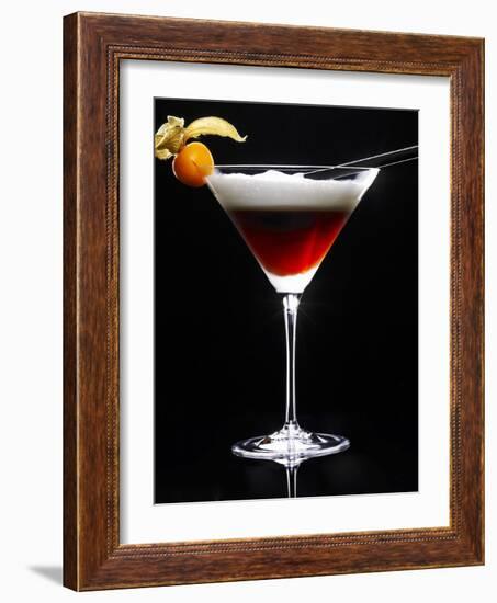 Cocktail Made with Coffee Liqueur-Walter Pfisterer-Framed Photographic Print