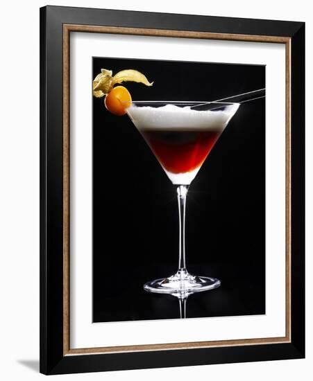 Cocktail Made with Coffee Liqueur-Walter Pfisterer-Framed Photographic Print