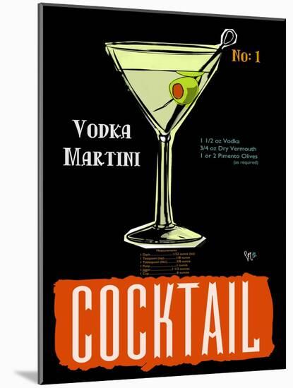 Cocktail-Sidney Paul & Co.-Mounted Giclee Print