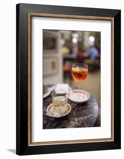 Cocktails at the Cafe Greco, Rome, Lazio, Italy, Europe-Ben Pipe-Framed Photographic Print