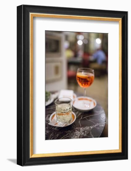 Cocktails at the Cafe Greco, Rome, Lazio, Italy, Europe-Ben Pipe-Framed Photographic Print