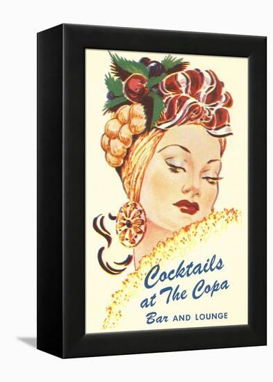 Cocktails at the Copa, Latin Bombshell, Graphics-null-Framed Stretched Canvas